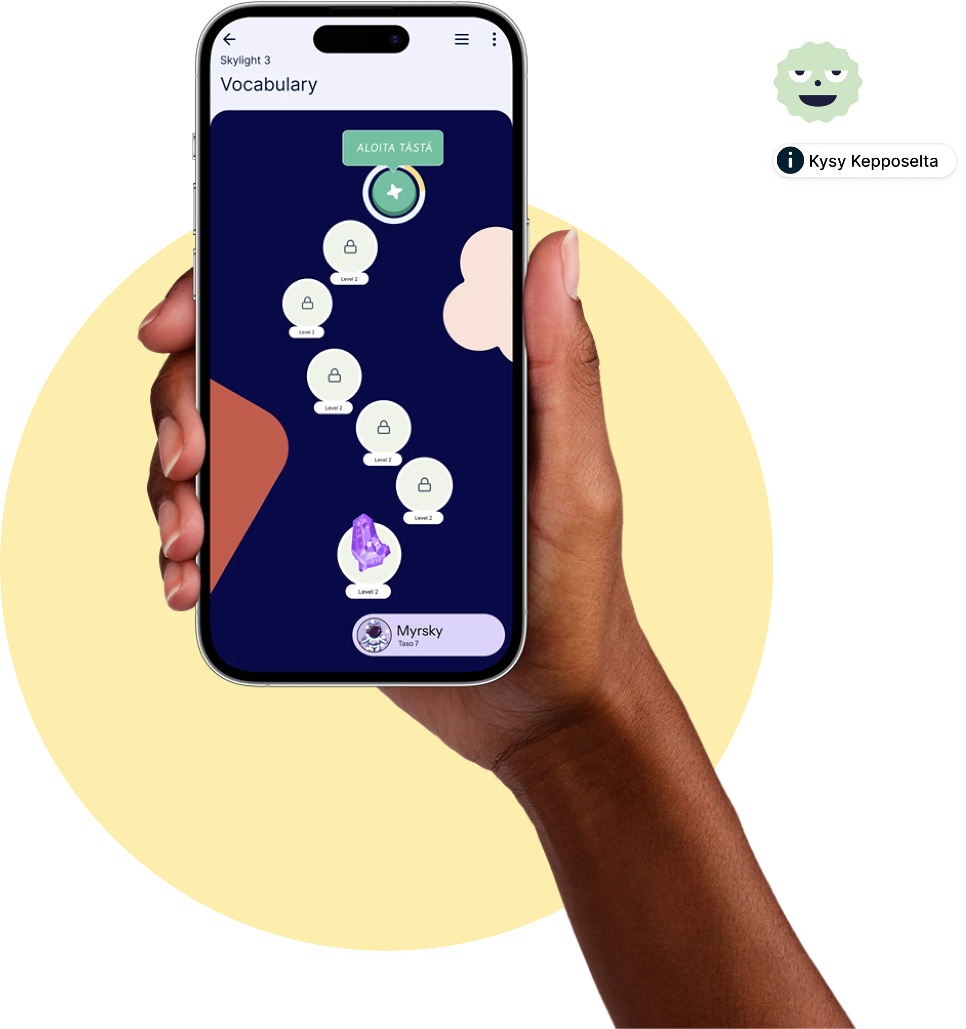 Hyvää työtä. Se meni oikein. Jatka samaan malliin!